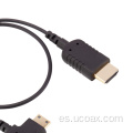 Conjunto de cable HDMI para cámara digital